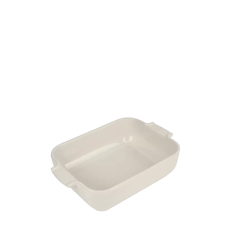 Peugeot Appolia Ceramic Rectangular Baker 10'' Ecru