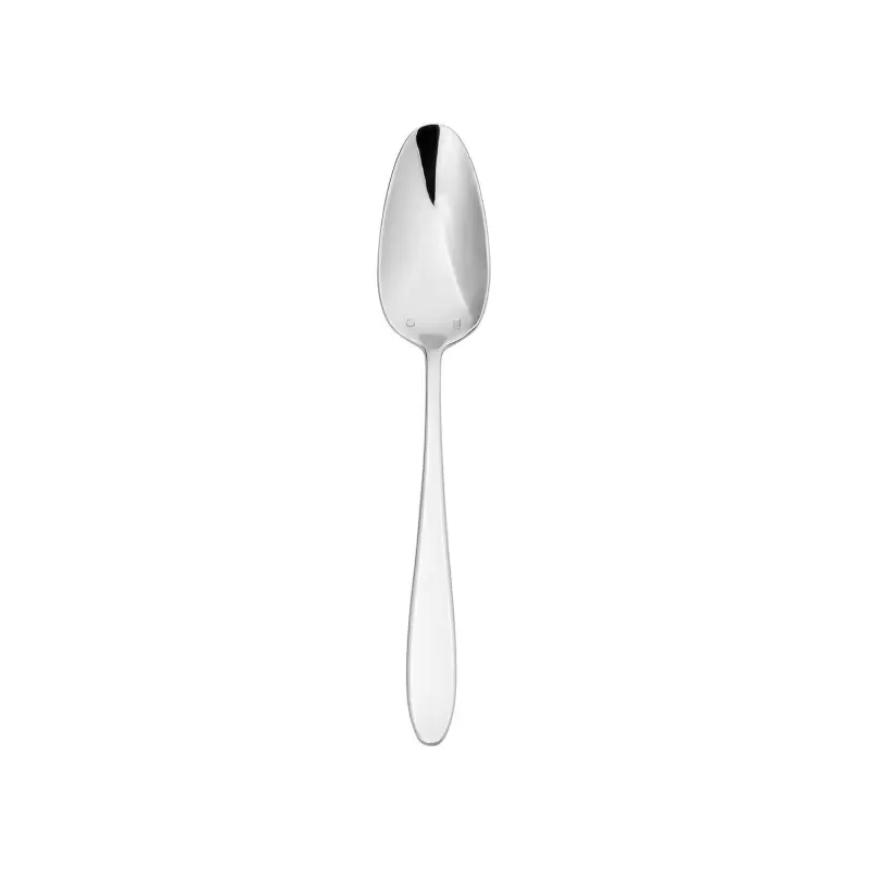 Turgla Flatware Anzo 8.5" Silver Stainless Steel Serving Spoon 18/10