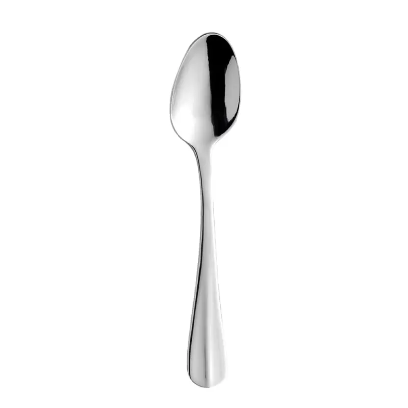 Turgla Flatware Eco Baguette 4.25" Silver Stainless Steel A.D. Coffee Spoon 18/0