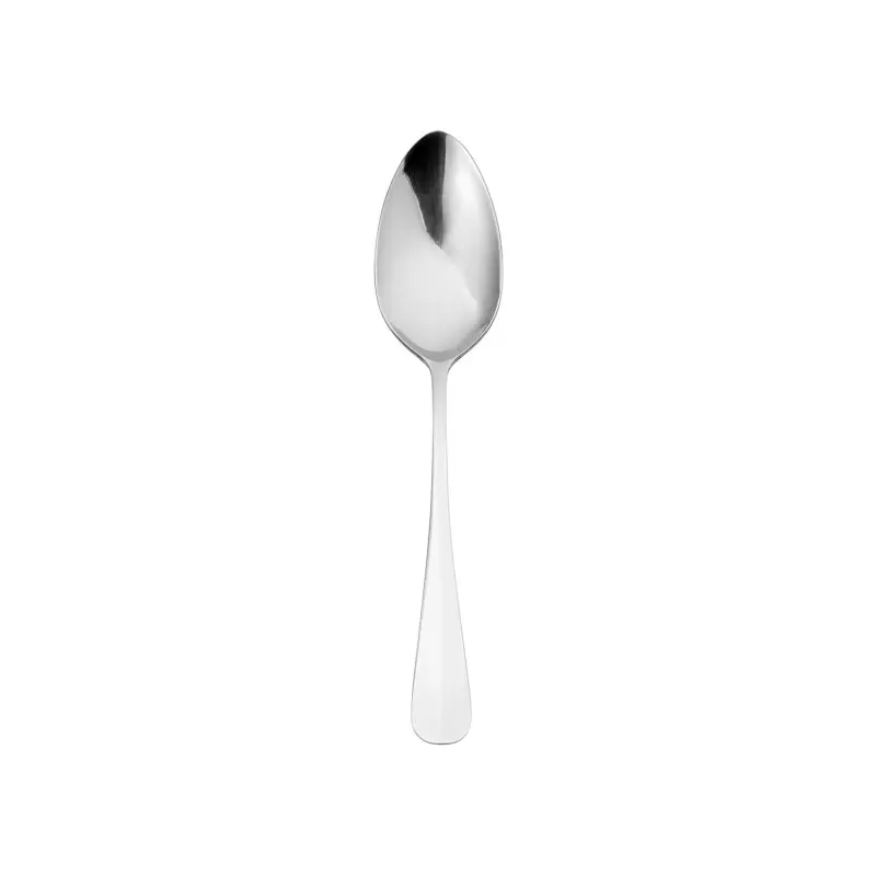 Turgla Flatware Eco Baguette 8.25" Silver Stainless Steel Serving Spoon 18/0