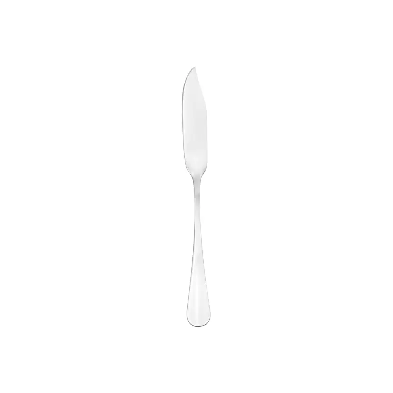 Turgla Flatware Eco Baguette 7.75" Silver Stainless Steel Fish Knife 18/0