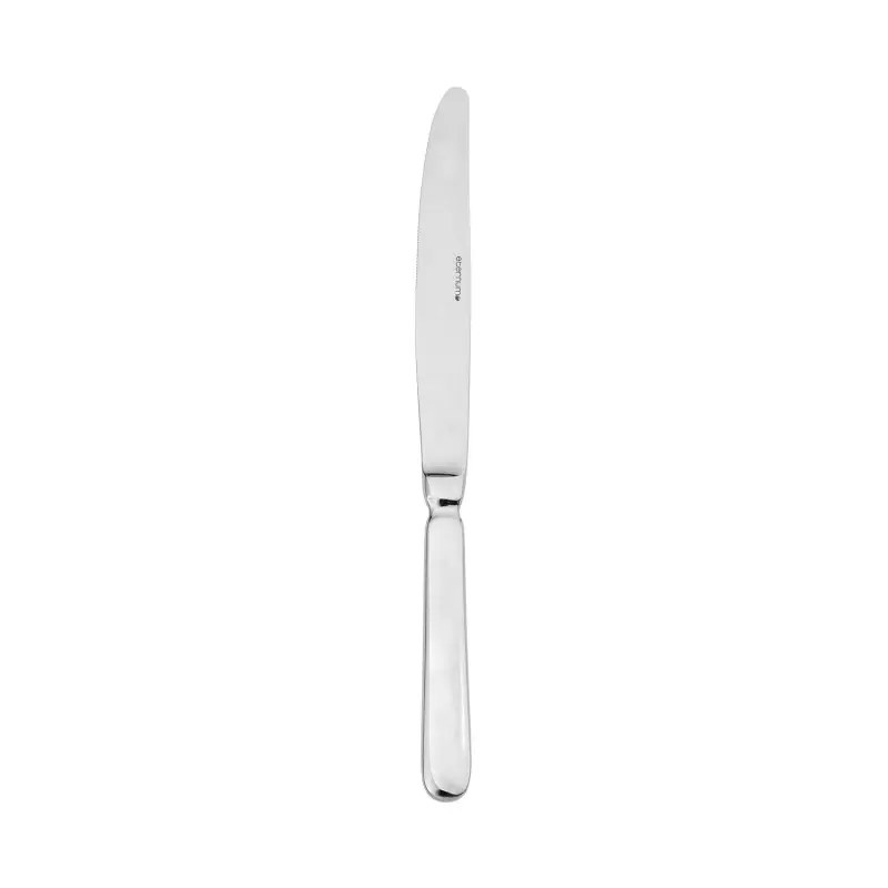 Turgla Flatware Eco Baguette 9.5" Silver Stainless Steel Dinner Knife Mono 18/0