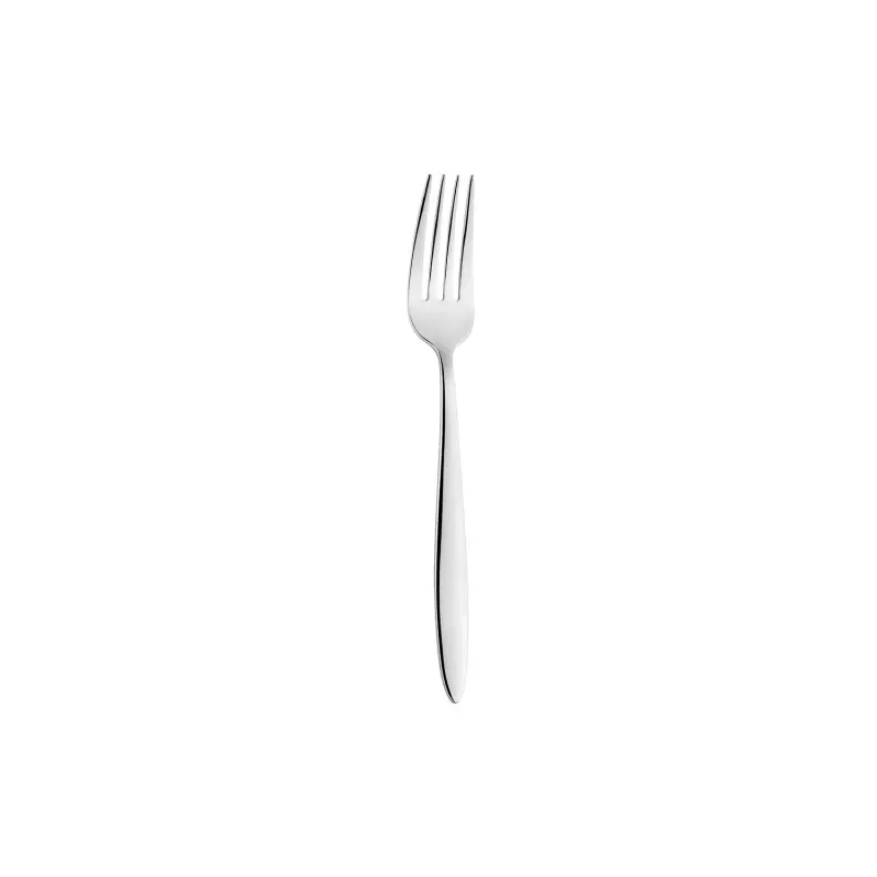 Turgla Flatware Sonate 7" Silver Stainless Steel Dessert Fork 18/10