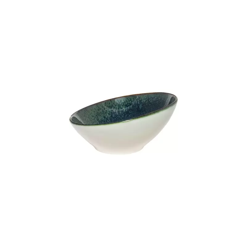 Turgla Bone China Mar dia.3.25" h:1.75" 2 oz. Round Blue Porcelain Ramekin