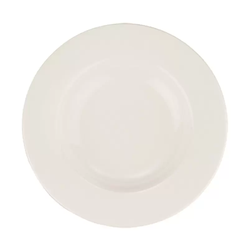 Turgla Bone China Banquet dia.0" h:0" Round Warm White Porcelain Bowl