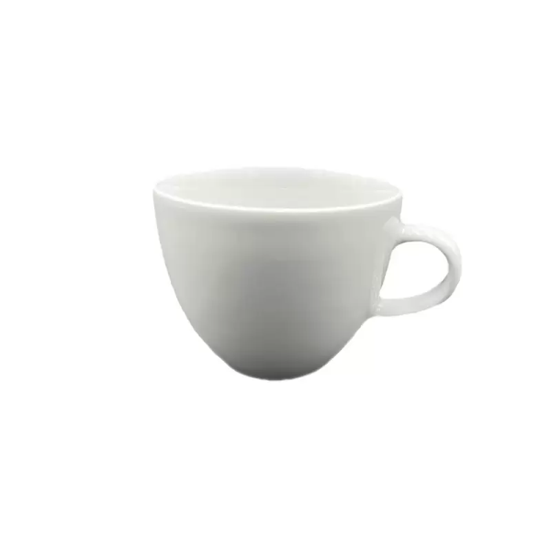 Turgla Porcelain Delta-Coupe dia.3.5" h:2.75" 8 oz. Round White Porcelain Cup