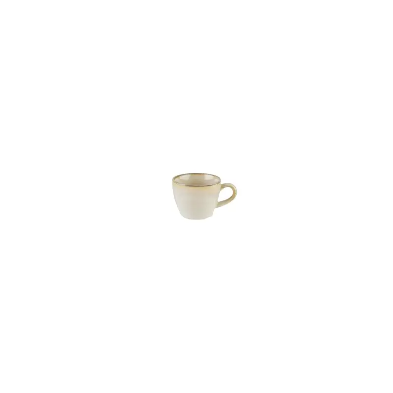 Turgla Bone China Sand dia.2.5" h:2" 3 oz. Round Brown Porcelain Espresso Cup