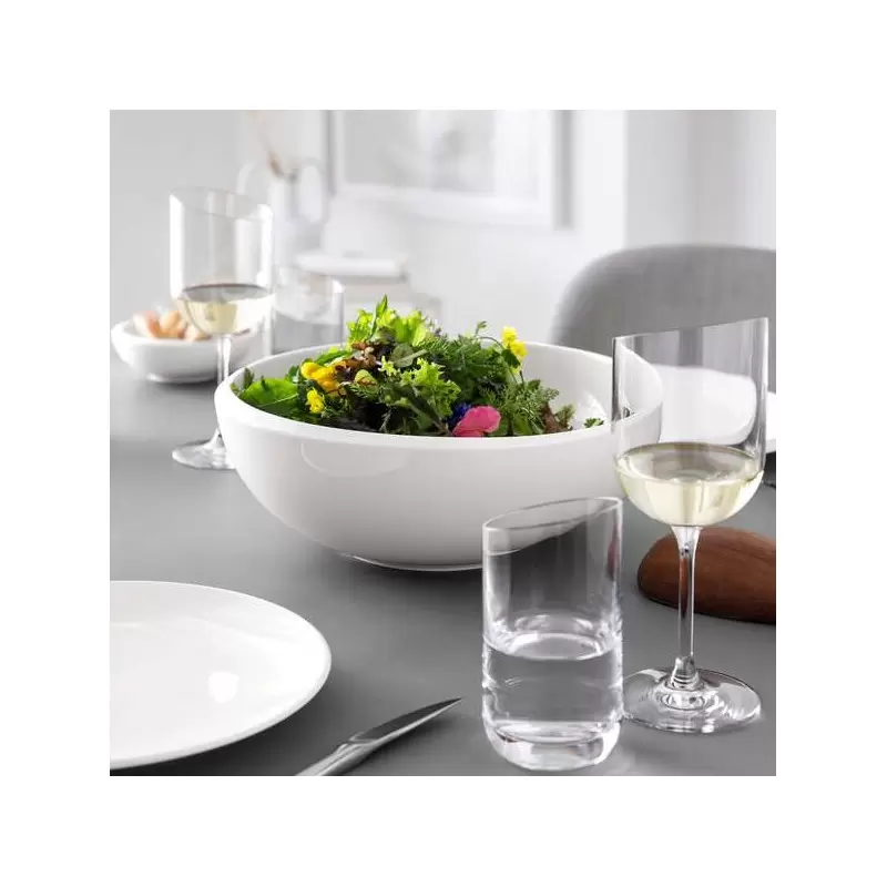 Villeroy & Boch NewMoon Collection Fine Porcelain Salad bowl - 235 x 235 x 85 mm - 1 pc set.