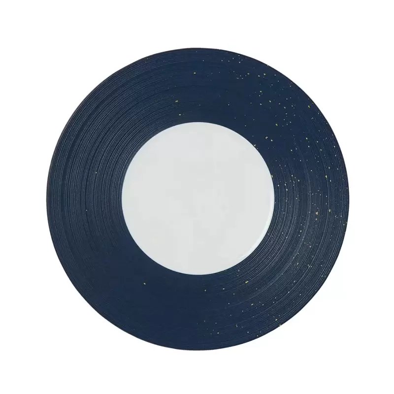 Jil Coquet Lutece Dinner Plate (Blue & Gold Powder) 27 cm