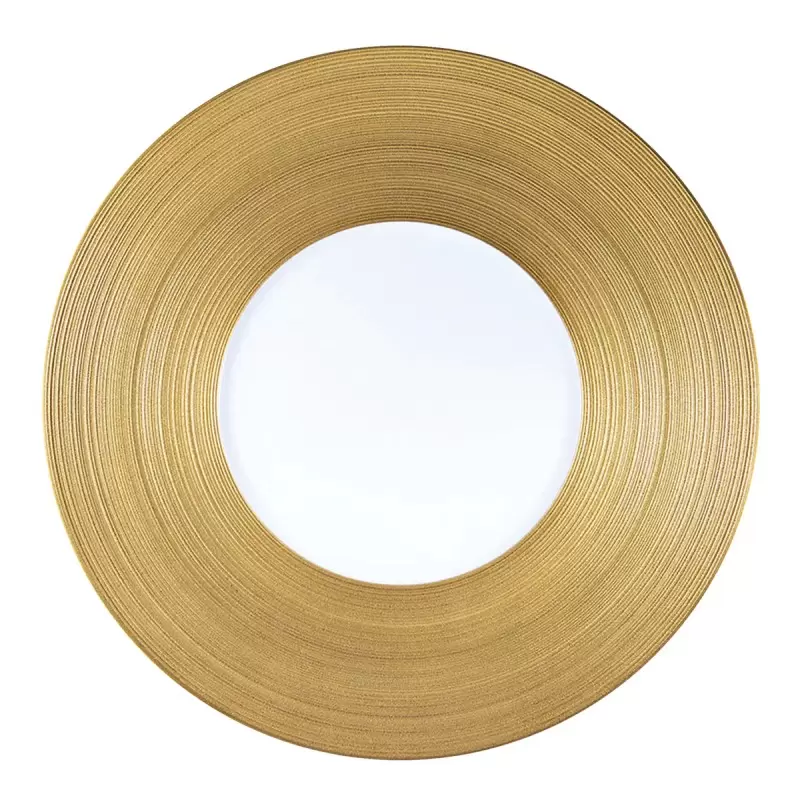 Jil Coquet Hemisphere Gold Pattern Charger Plate 32 cm