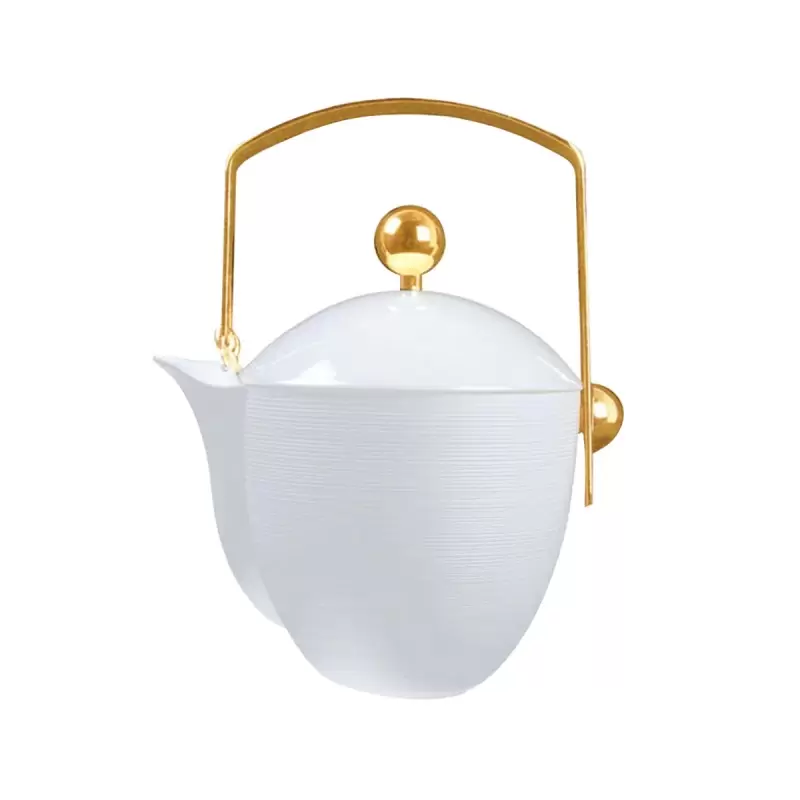 Jil Coquet Hemisphere Coffee-Teapot - Gold Accessoires 95 cl