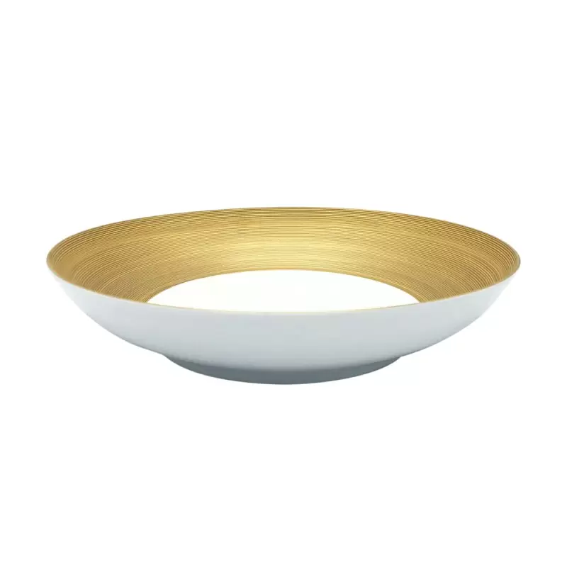 Jil Coquet Hemisphere Gold Pattern Hollow Dish 29.5 cm