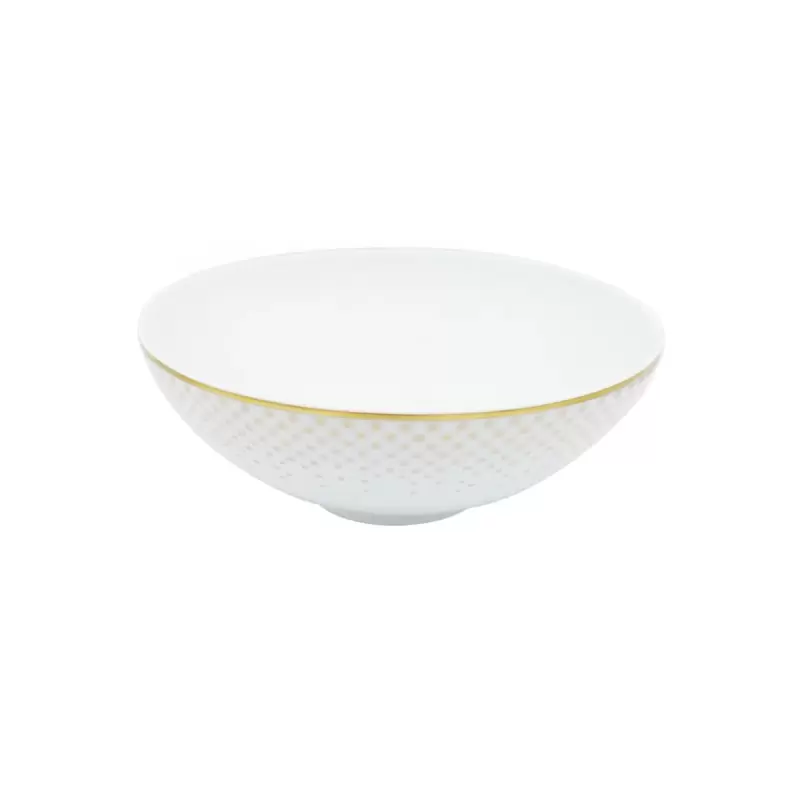 Jil Coquet Rosace - Gold Salad Bowl - Large 19.5 cm