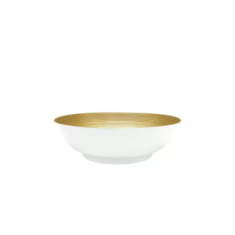 Jil Coquet Hemisphere Gold Pattern Salad Bowl - Small 17 cm