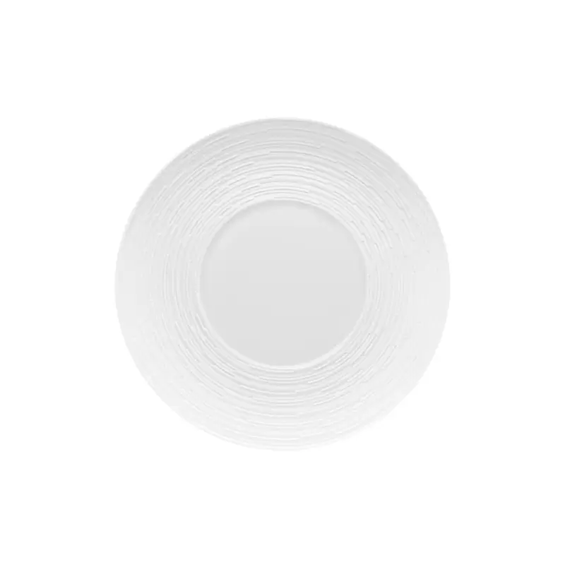 Jil Coquet Labyrinthe Satin White Dessert Plate 21 cm