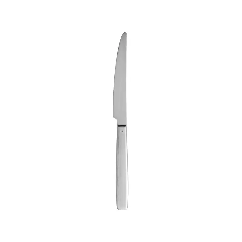 Turgla Flatware Astoria 8.5" Silver Brushed Stainless Steel Dessert Knife Mono 18/10