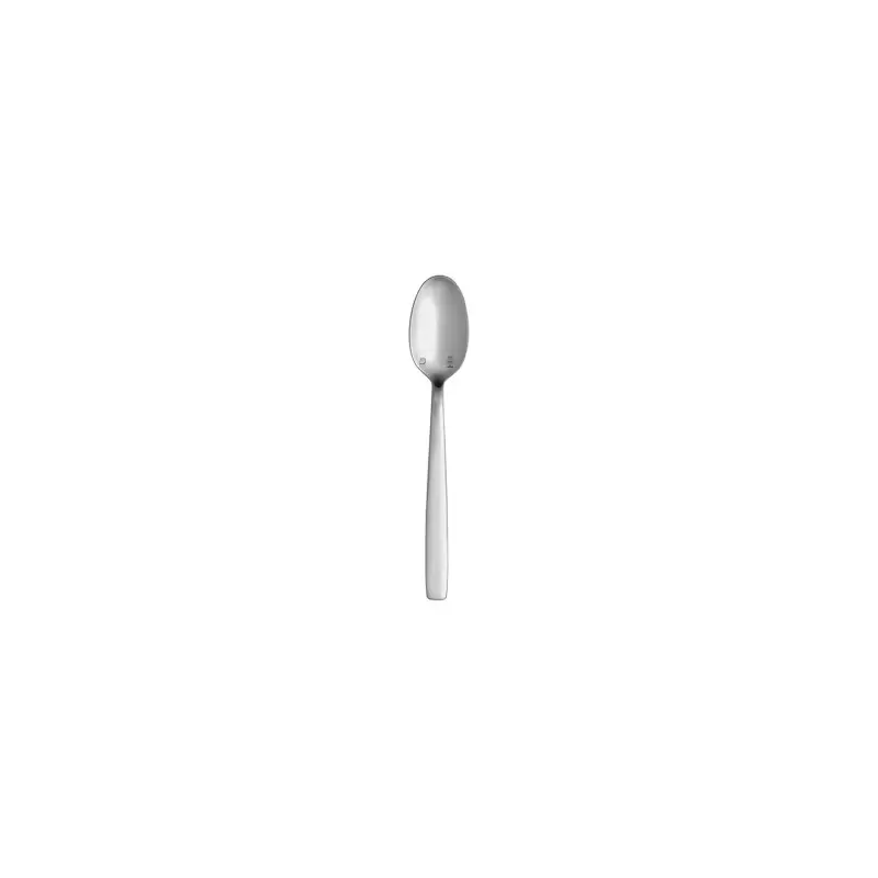 Turgla Flatware Astoria 4.25" Silver Brushed Stainless Steel A.D. Coffee Spoon 18/10