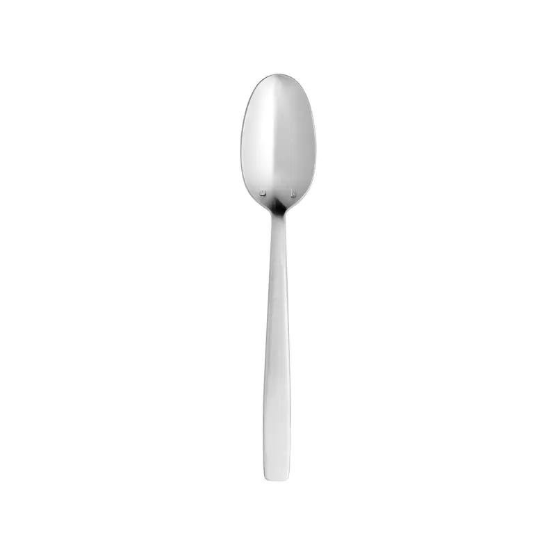 Turgla Flatware Astoria 8.5" Silver Brushed Stainless Steel Serving Spoon 18/10