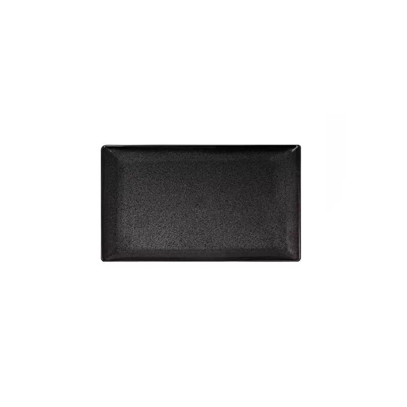 Jaune de Chrome Spangled Black Rectangular Tray 20X12 cm 20 x 12 cm