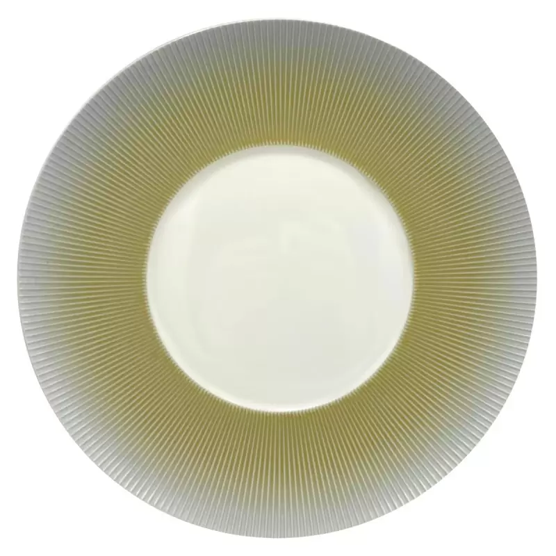 Jaune de Chrome Dune Charger Plate 32 cm