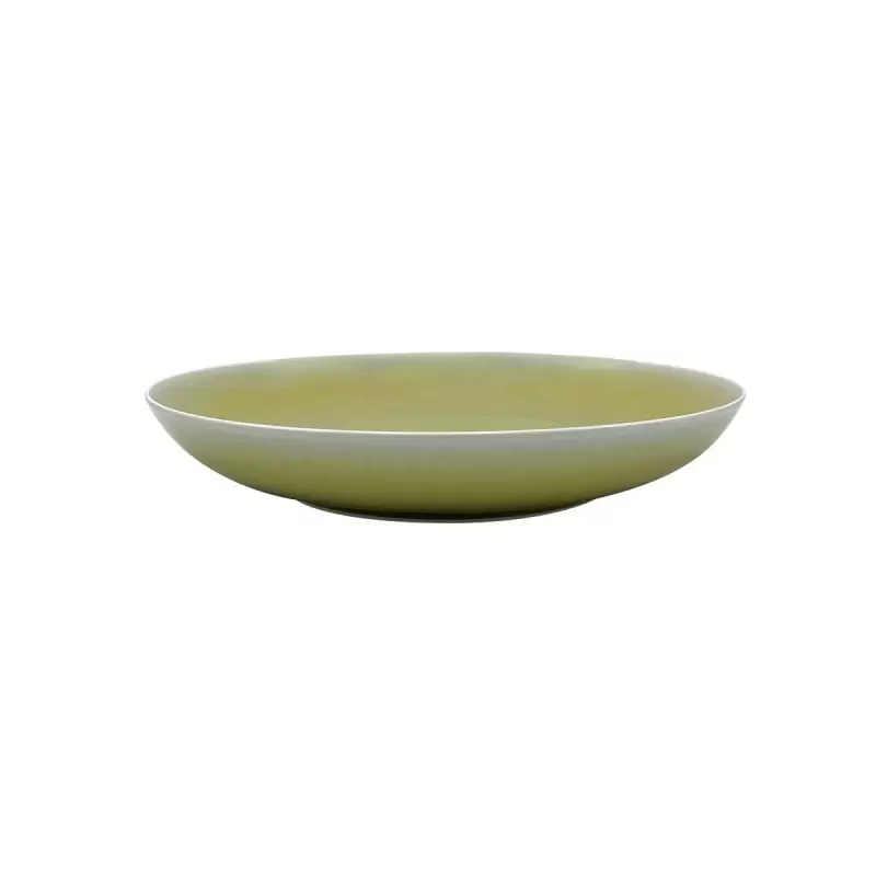 Jaune de Chrome Dune Pasta Plate - Medium 24 cm