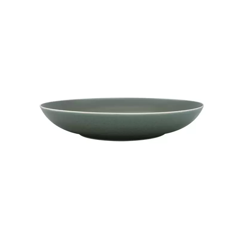 Jaune de Chrome Todra Green Pasta Plate - Medium 24 cm