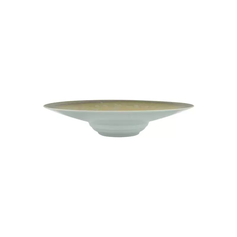 Jaune de Chrome Basmati Rim Soup Plate - Medium 23 cm