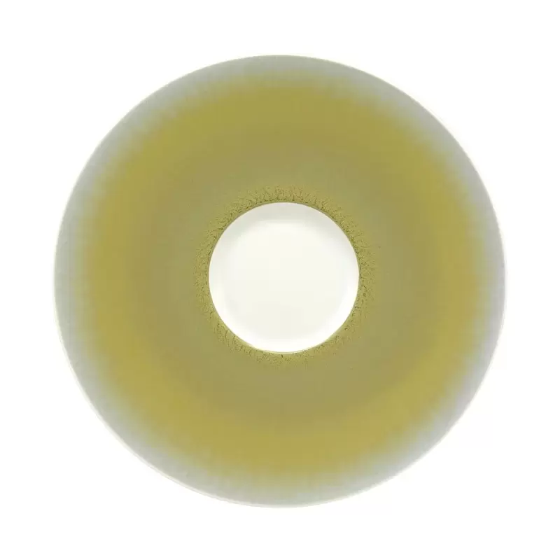 Jaune de Chrome Dune Mise En Bouche Plate 29 cm