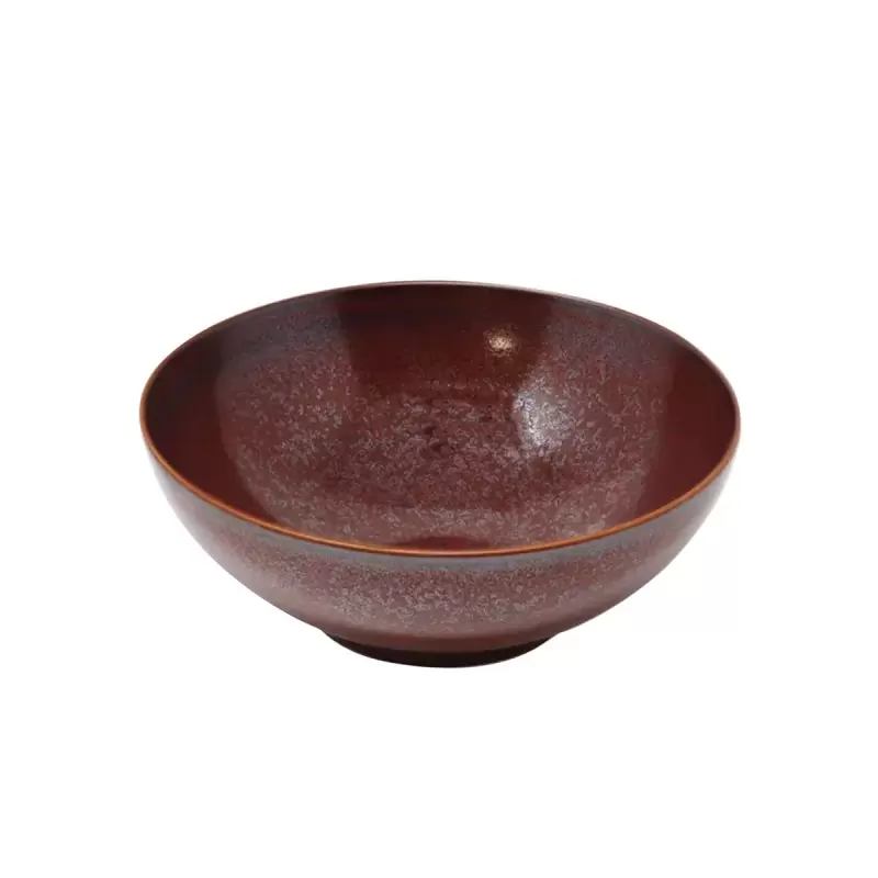 Jaune de Chrome Red Granit Salad Bowl - Small 17 cm