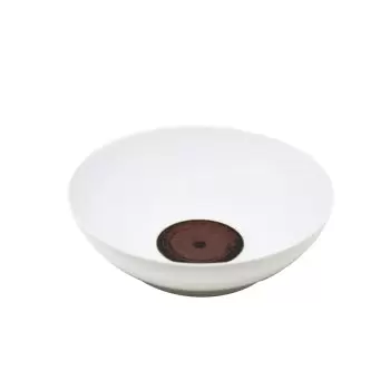 Jaune de Chrome Tellure White Salad Bowl - Small 17 cm