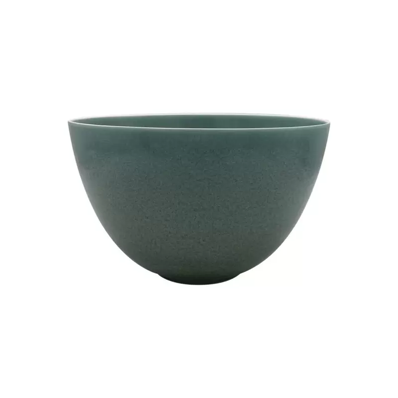 Jaune de Chrome Todra Green Salad Serving Bowl - Maxi 25 cm