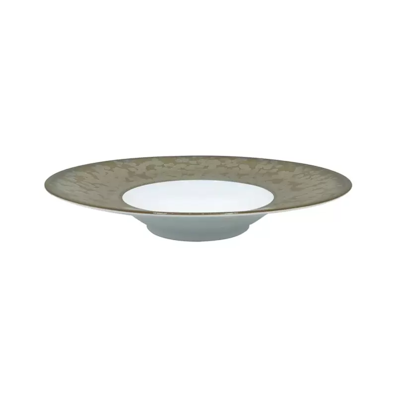 Jaune de Chrome Basmati Rim Soup Plate 27 cm