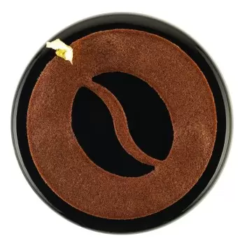 Silikomart Mini Coffee Decor Silicone Pastry Mold - ⌀60 mm x h 1.7 mm