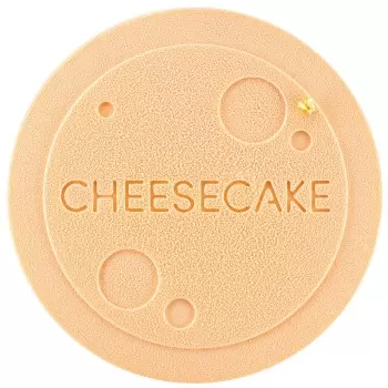 Silikomart Cheesecake Decor Silicone Pastry Mold - ⌀180 mm x h 2.5 mm