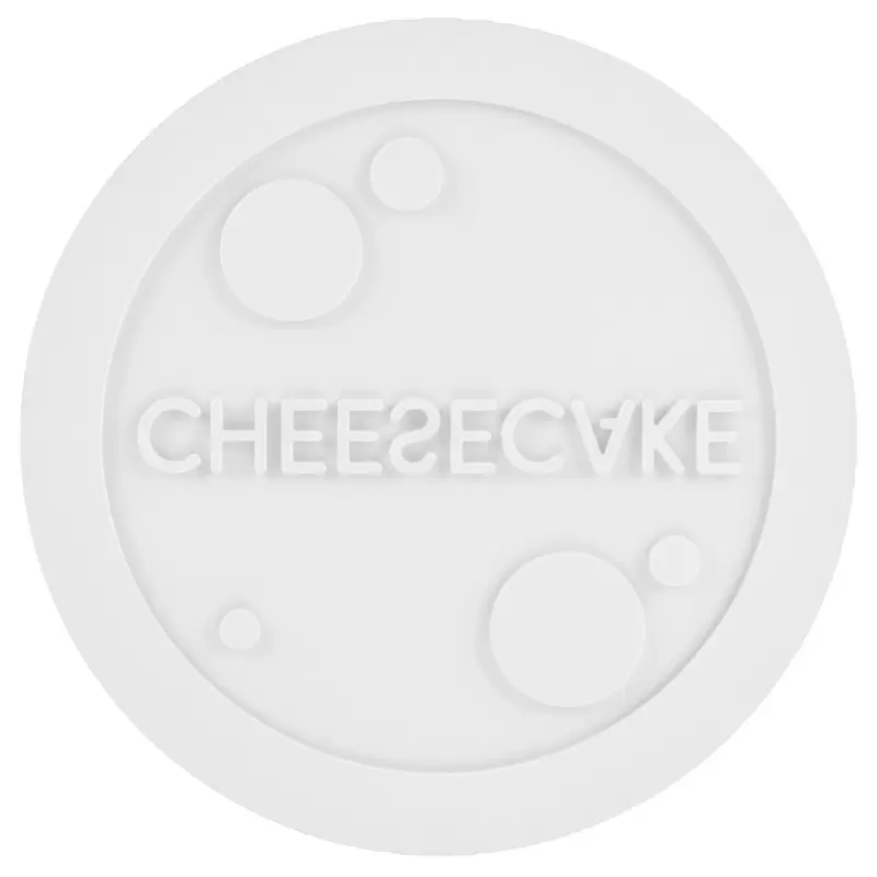 Silikomart Cheesecake Decor Silicone Pastry Mold - ⌀180 mm x h 2.5 mm