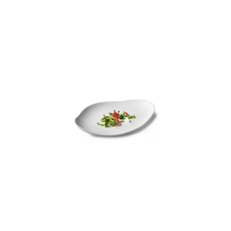 Pordamsa Wave Deep Plate Wo/Ring Mat 32 x 23 cm