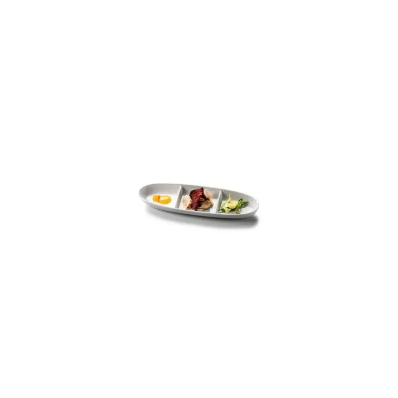 Pordamsa Bistro Triple Tray 28 x 9 cm