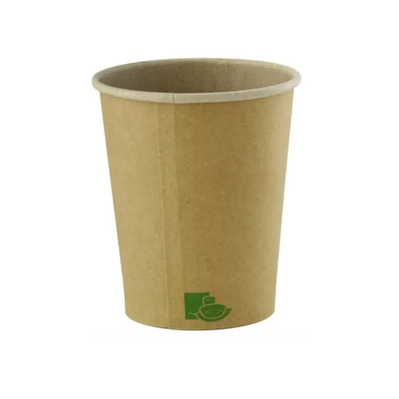 PacknWood Zen Kraft Recyclable Paper Cup - 12oz Diam.3.5'' H:4.4'' - 1000 pcs