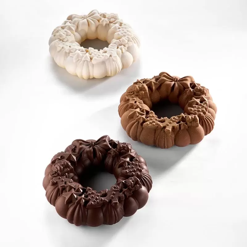 Pavoni Thermoformed Chocolate Garland Mold - Ø mm 180 mm × h 55 mm - 200 gr - 2 pcs