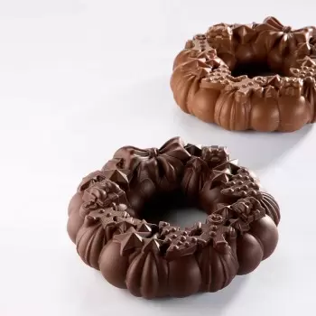 Pavoni Thermoformed Chocolate Garland Mold - Ø mm 180 mm × h 55 mm - 200 gr - 2 pcs