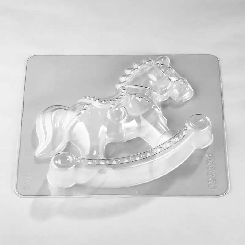 Pavoni Thermoformed Chocolate Rocking Horse Mold - 175 mm 55 mm × h 155 mm - 200 gr - 2 pcs