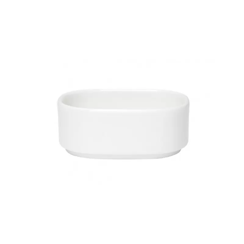 Villeroy & Boch Universal Collection Fine Porcelain Oval bowl stackable - 90 x 75 mm - 6 pcs set.