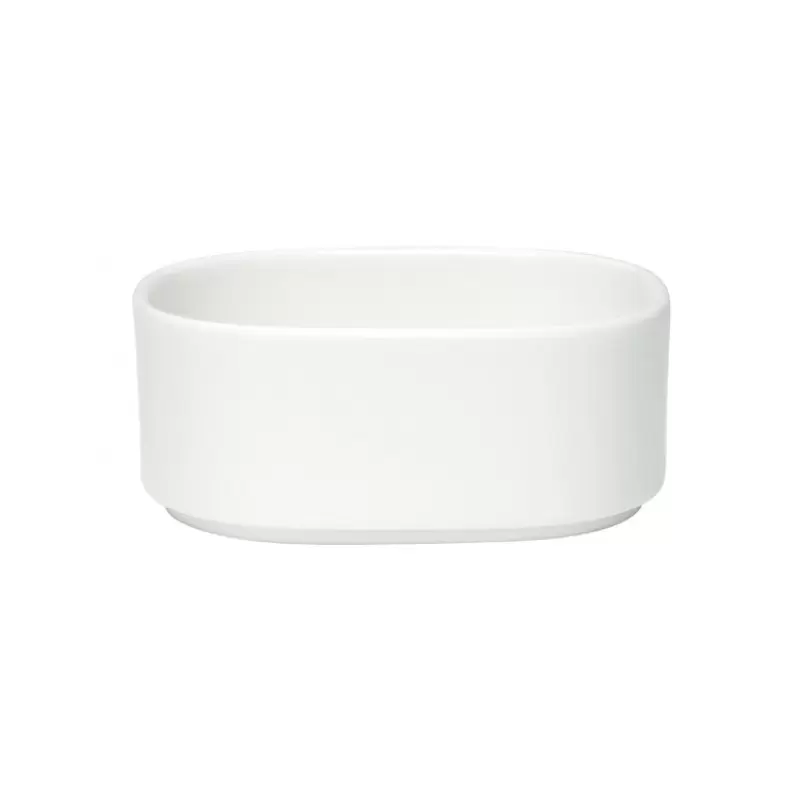 Villeroy & Boch Universal Collection Fine Porcelain Oval bowl stackable - 120 x 100 mm - 6 pcs set.