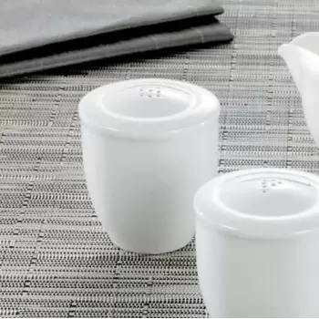 Villeroy & Boch Universal Collection Fine Porcelain Salt shaker - 55 mm - 6 pcs set.