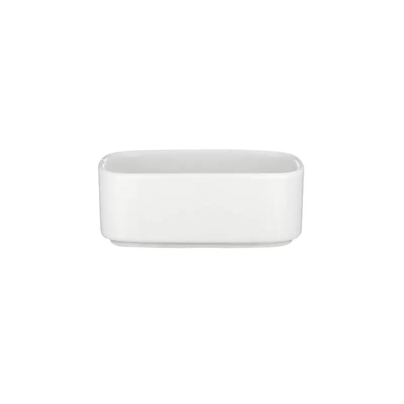 Villeroy & Boch Universal Collection Fine Porcelain Rectangular sugar bowl - 100 mm - 6 pcs set.