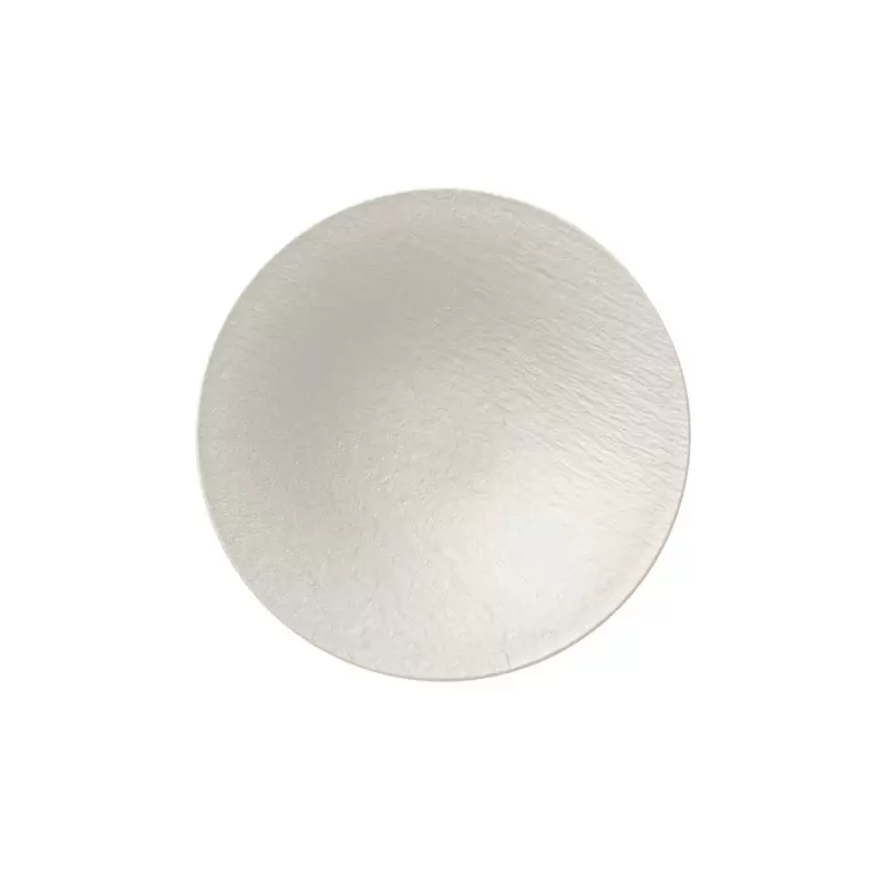 Villeroy & Boch The Rock White Glacier Collection Fine Porcelain Deep coupe plate - 285 x 285 x 60 mm - 6 pcs set.