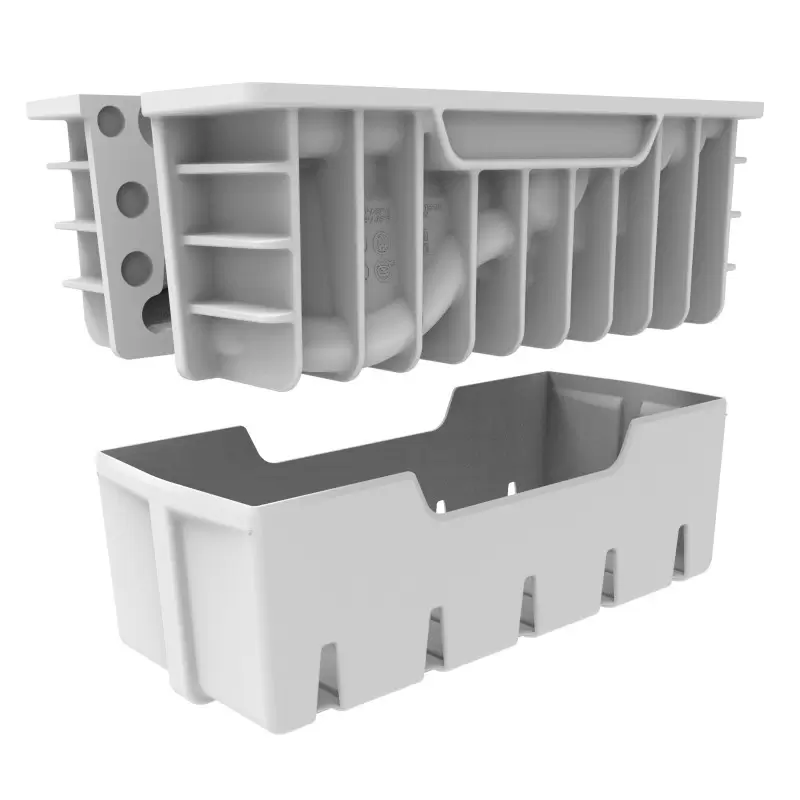 Silikomart Professional North Pole 940 Kit Log Mold - 210 mm x 87 mm x h 80 mm - 940ml