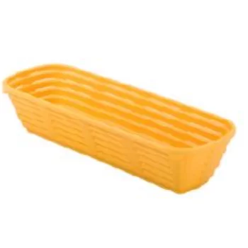 Long Plastic Banneton Proofing Basket - 415 mm x 160 mm x 85 mm