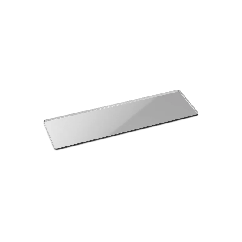 Moa Vassoio Elements Modern Stainless Steel Tray cm 53x16 Thickness 0.7 - Mirror Finish