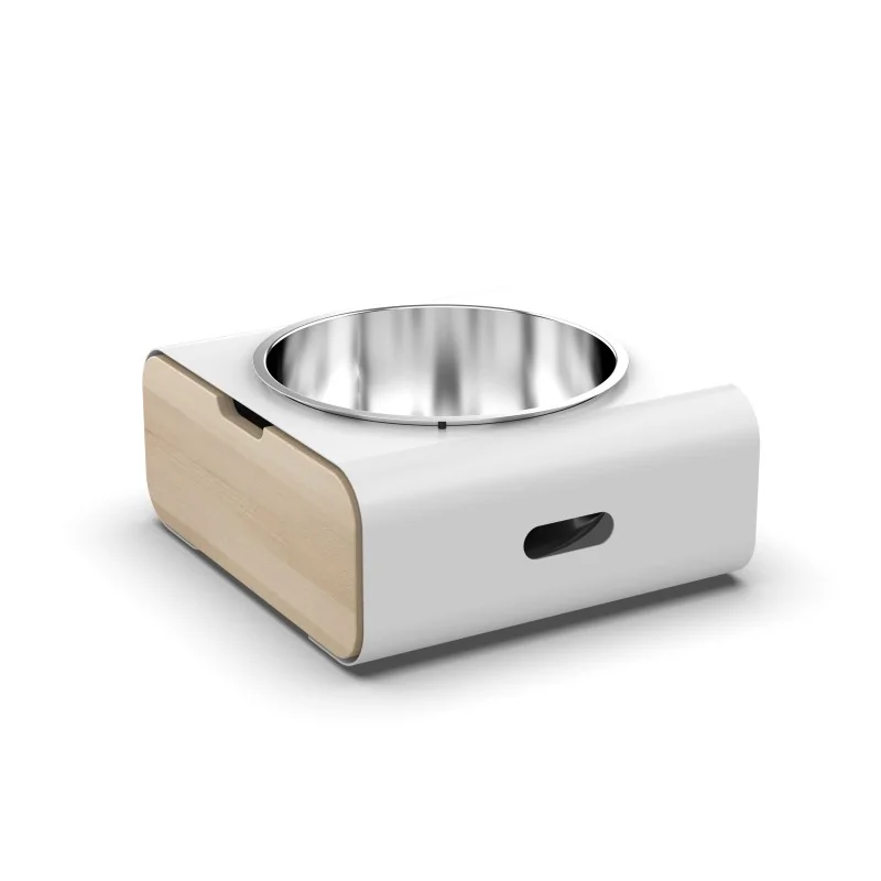 Moa Module M.18 White Modular Riser with Cylinder Stainless Steel Bowl Insert - Ø 360 h.160